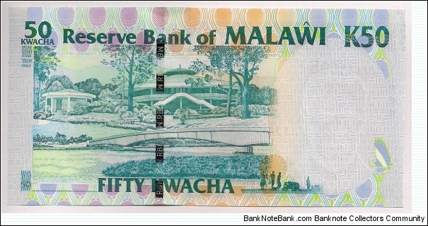 Banknote from Malawi year 2004