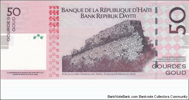 Banknote from Haiti year 2004