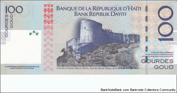 Banknote from Haiti year 2004