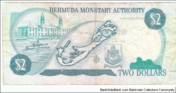 Banknote from Bermuda year 1996