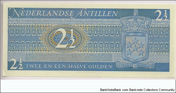 Banknote from Netherlands Antilles year 1970