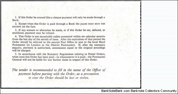 Banknote from Scotland year 1967