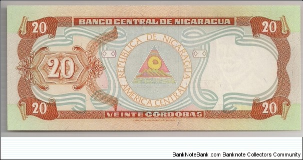 Banknote from Nicaragua year 1999