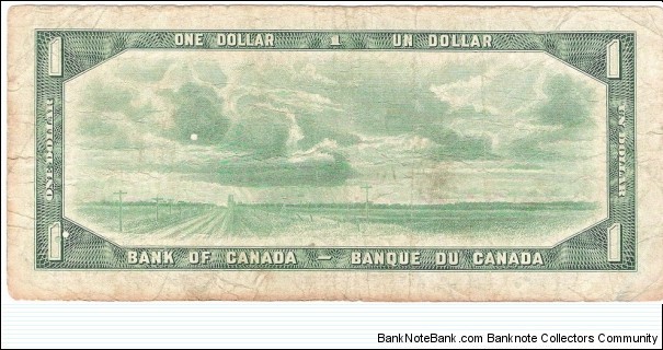 Banknote from Canada year 1954