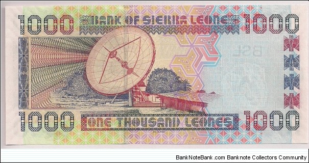 Banknote from Sierra Leone year 2006