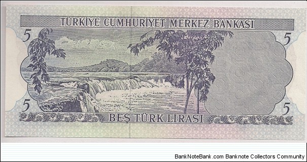 Banknote from Turkey year 1976