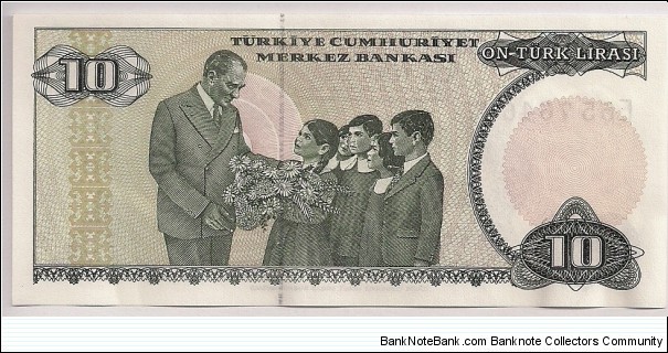 Banknote from Turkey year 1979