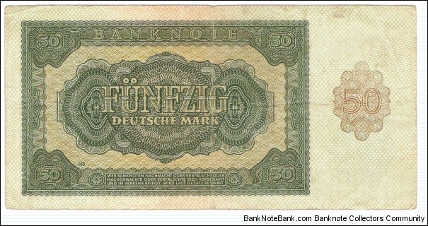 Banknote from Germany year 1948