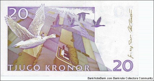 Banknote from Sweden year 2003