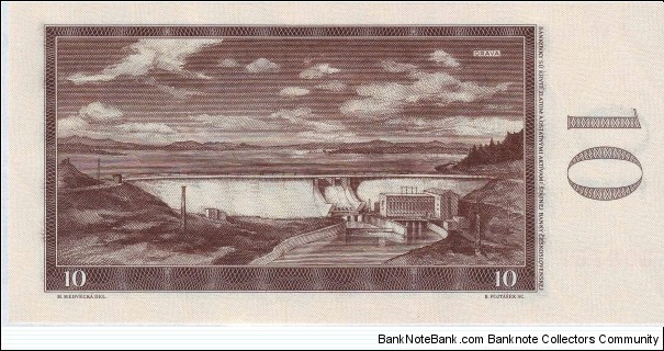 Banknote from Czech Republic year 1960