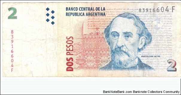 2 Pesos Banknote