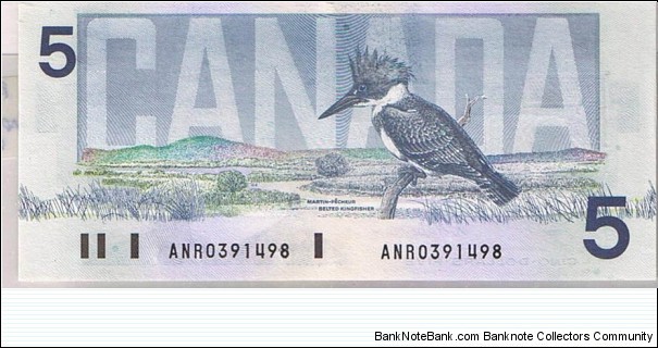 Banknote from Canada year 1986