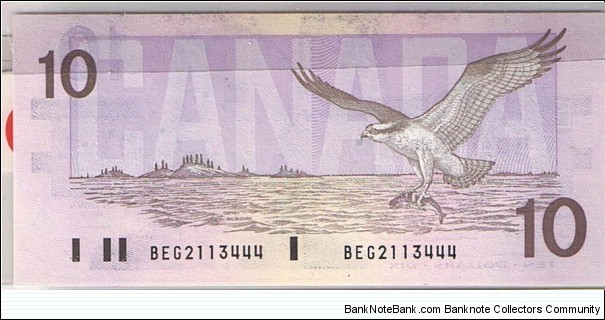 Banknote from Canada year 1986