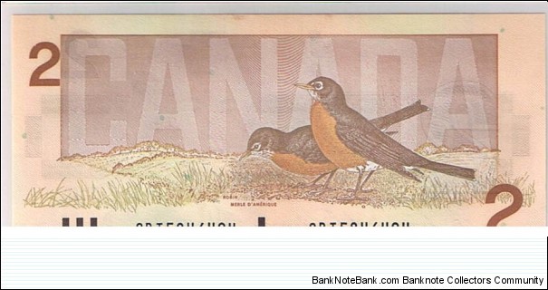 Banknote from Canada year 1986