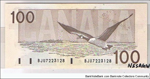 Banknote from Canada year 1986