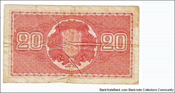 Banknote from Finland year 1922