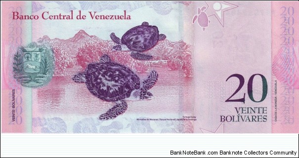 Banknote from Venezuela year 2007