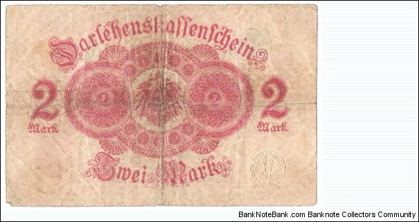 Banknote from Germany year 1914