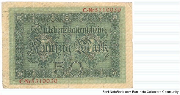 Banknote from Germany year 1914