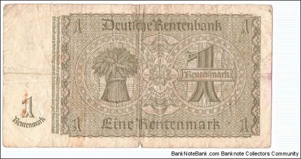 Banknote from Germany year 1937