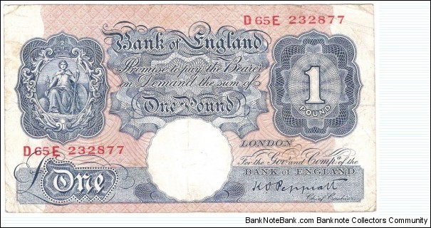 1 Pound Sterling(1940-1948) Banknote