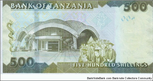 Banknote from Tanzania year 2011