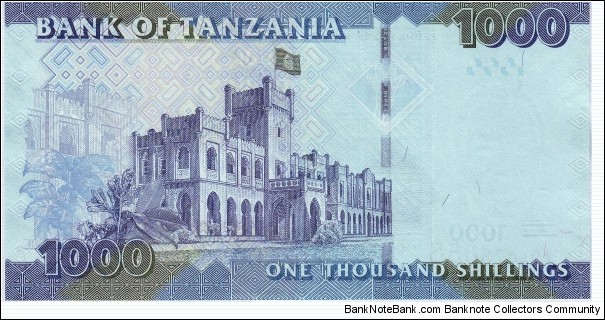 Banknote from Tanzania year 2011