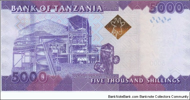 Banknote from Tanzania year 2011