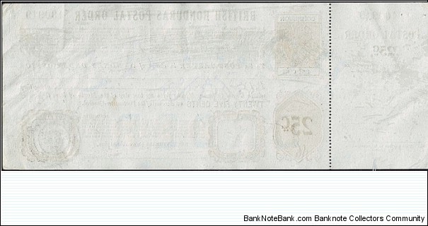 Banknote from Belize year 1975