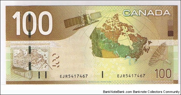 Banknote from Canada year 2000