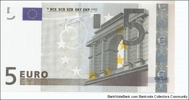 5 Euro Banknote