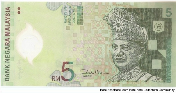5 Ringgit Banknote