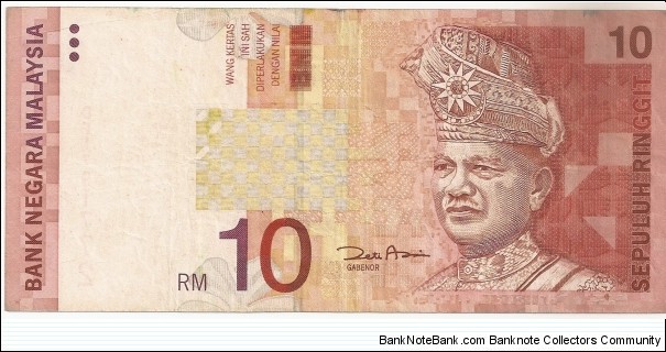 10 Ringgit Banknote