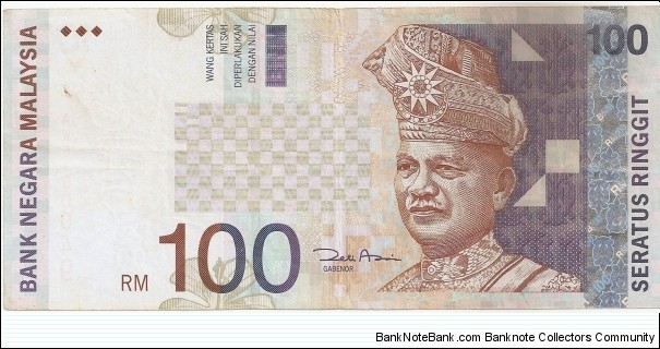 100 Ringgit Banknote