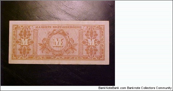 Banknote from Germany year 1944