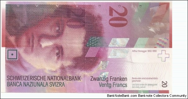 20 Swiss Franc Banknote