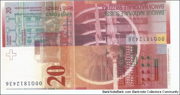 Banknote from Switzerland year 0