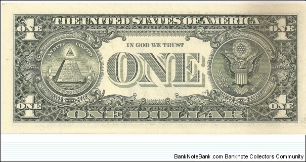 Banknote from USA year 1999