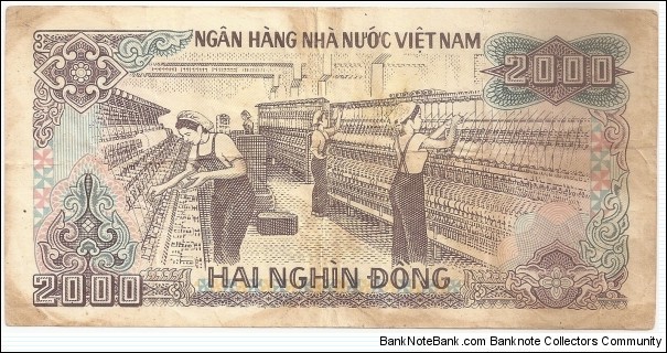 Banknote from Vietnam year 1988