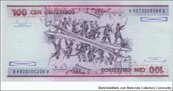 Banknote from Brazil year 1984