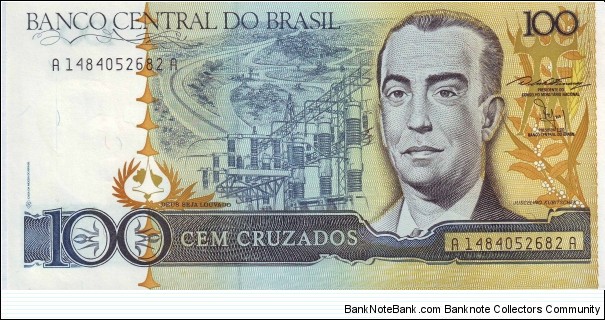  100 Cruzados Banknote