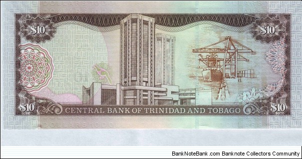Banknote from Trinidad and Tobago year 2006