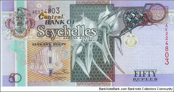  50 Rupees Banknote