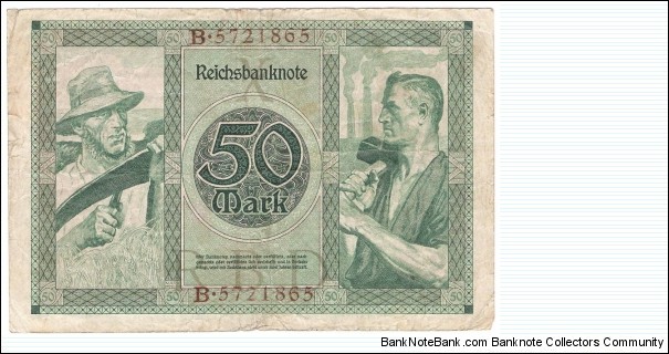 Banknote from Germany year 1920