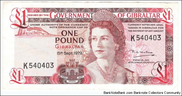 1 Pound Sterling(1979) Banknote