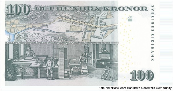 Banknote from Sweden year 2005