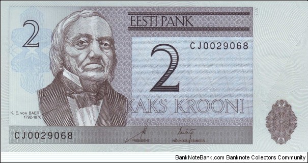  2 Krooni Banknote