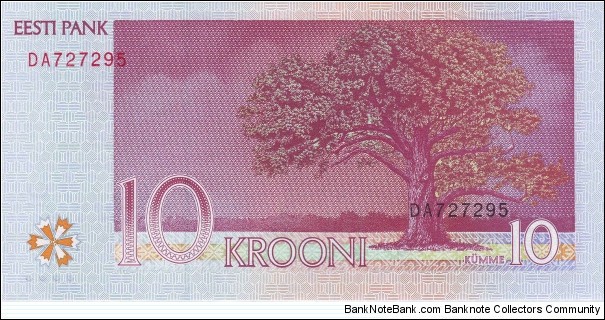 Banknote from Estonia year 1994