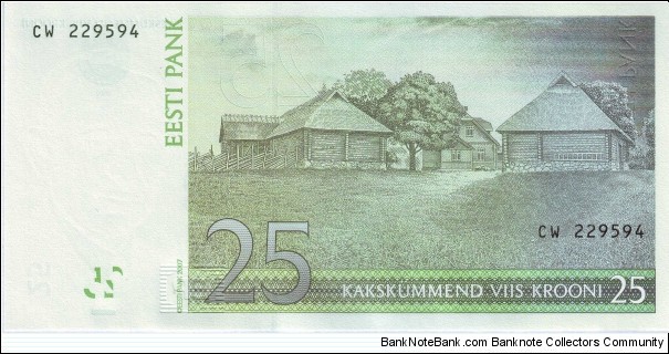 Banknote from Estonia year 1994
