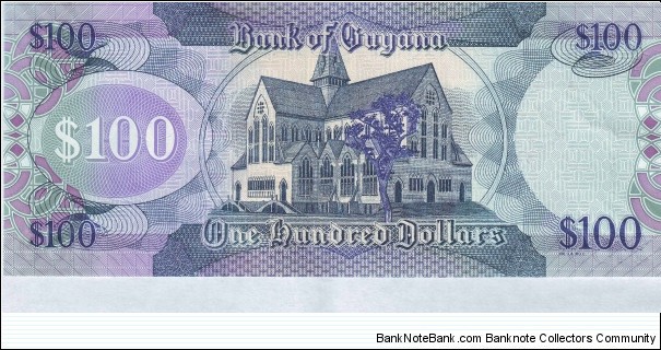 Banknote from Guyana year 2006